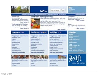Marketing Delft & New Media?