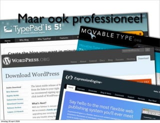 Marketing Delft & New Media?