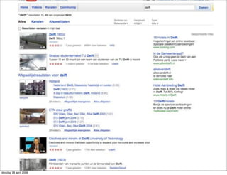 Marketing Delft & New Media?