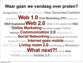 Marketing Delft & New Media?