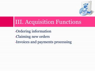 Selection and Acquisition of Print / Electronic Serials