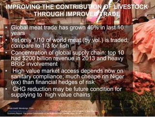 The transformative role of livestock in the developing world