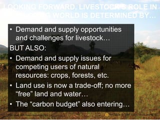 The transformative role of livestock in the developing world