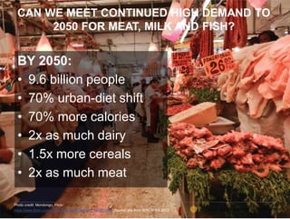 The transformative role of livestock in the developing world