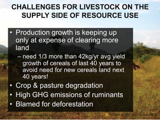 The transformative role of livestock in the developing world