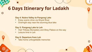 Unforgettable Adventures: Your Perfect Ladakh Tour Package PPTX