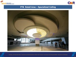 PTB  Retail Area – Specialized Ceiling 