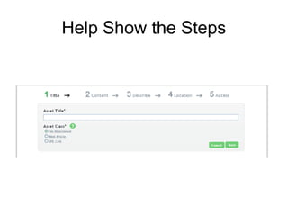 Help Show the Steps
 