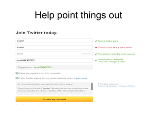 Help point things out
 