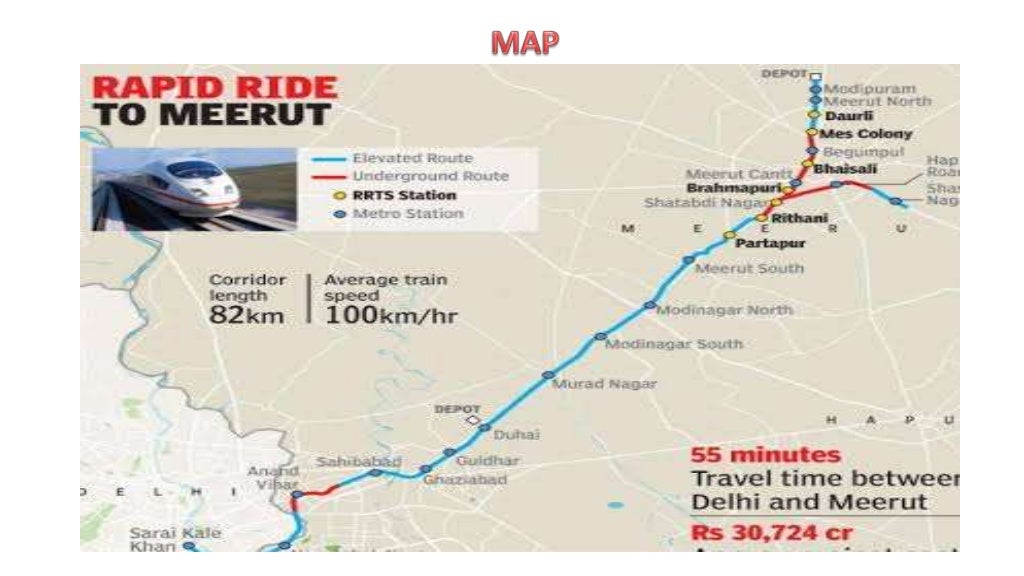 meerut to delhi bus travel time
