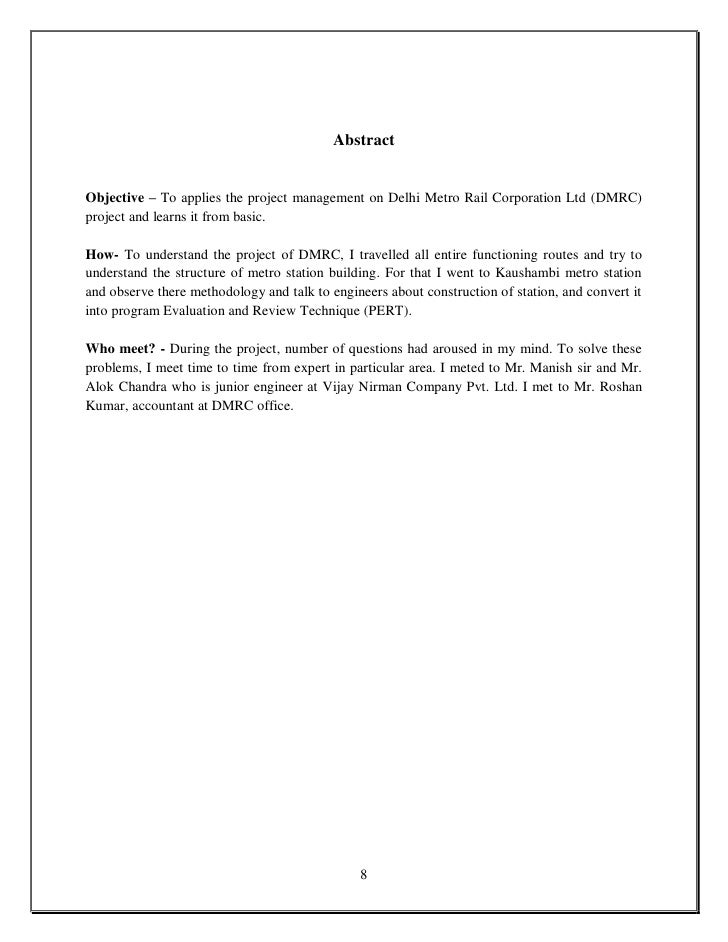 Thesis Statement In An Essay Thesis Statement Essay Example also Persuasive Essay Example High School Delhi Metro Rail Corporation Project What Is The Thesis In An Essay