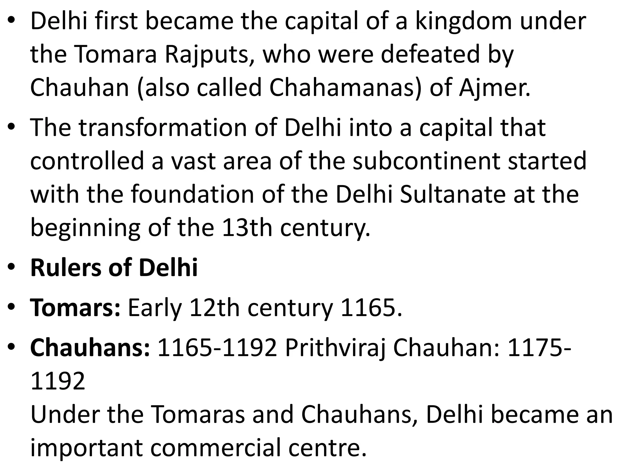 Delhi sultans history class 7 notes | PPTX