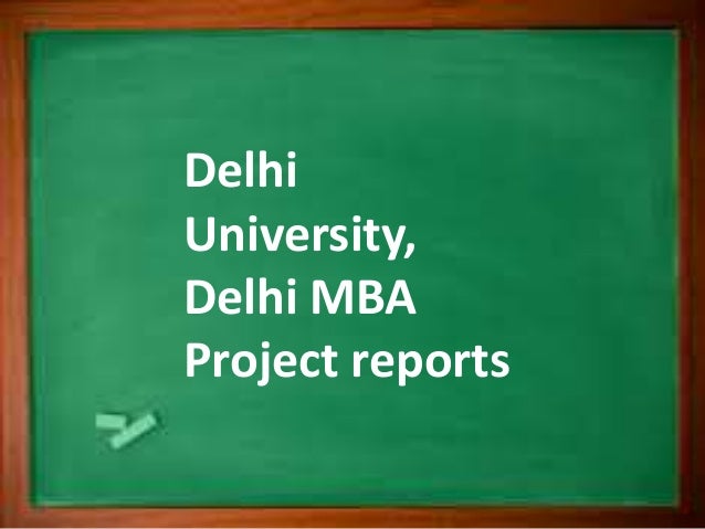 Delhi university phd thesis format