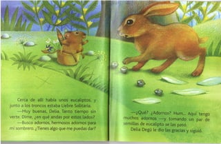 Delia, degu y su sombrero