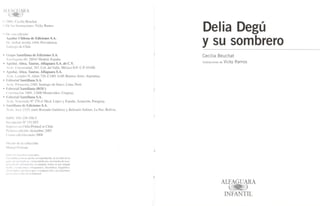 Delia, degu y su sombrero