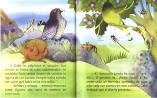 Delia, degu y su sombrero