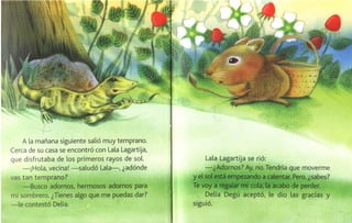 Delia, degu y su sombrero