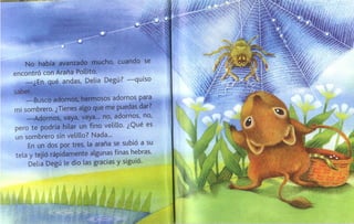 Delia, degu y su sombrero