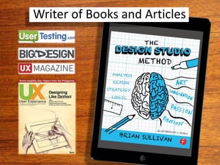 Writer of Books and Articles
 