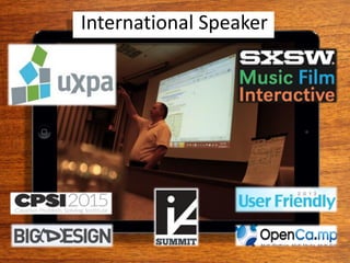 International Speaker
 