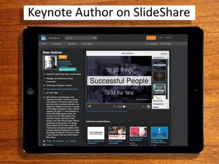 Keynote Author on SlideShare
 
