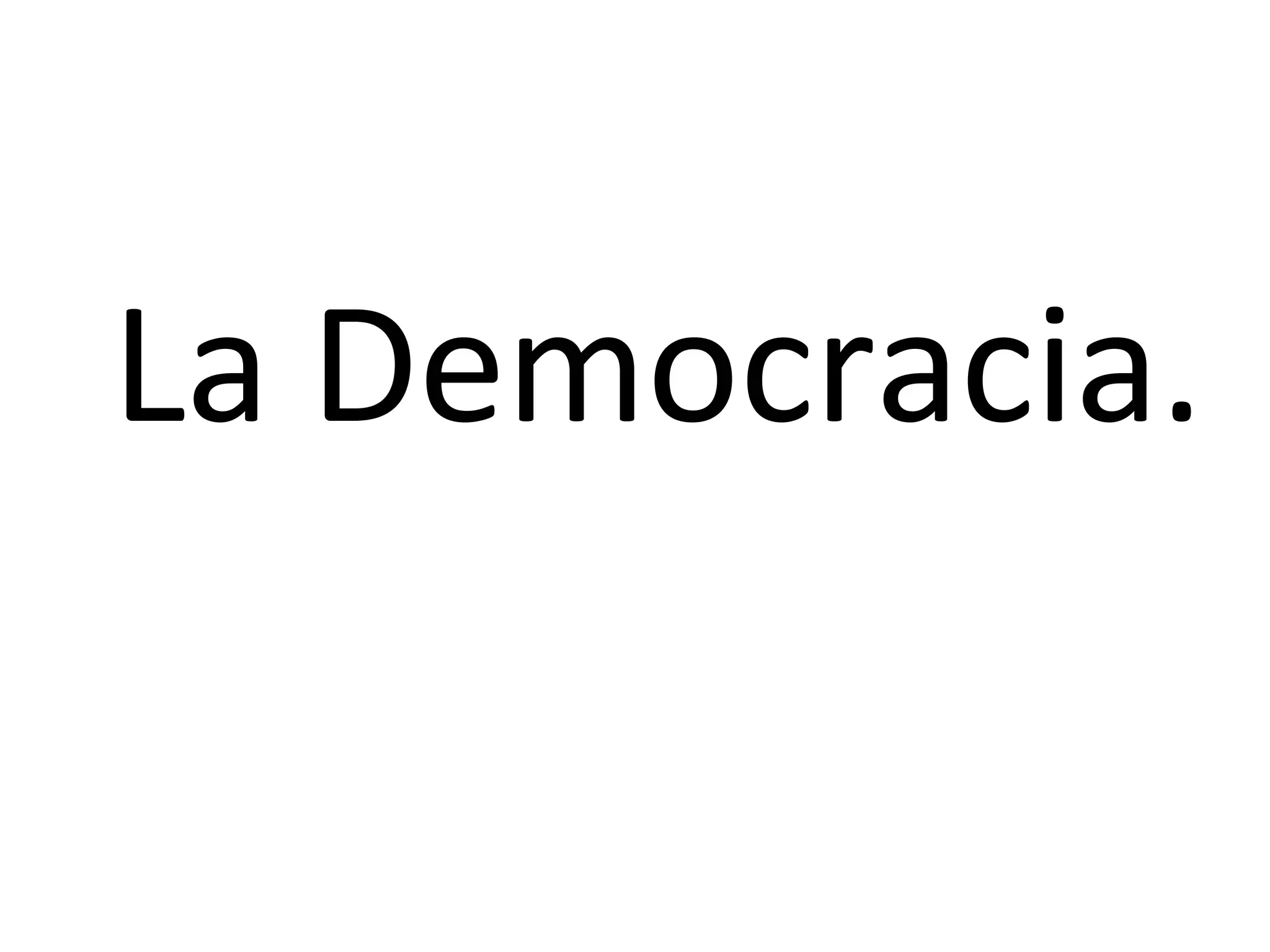 La Democracia. 