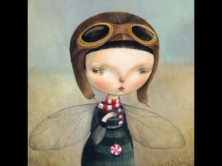 Delicate Character- Illustration of Dilka Bear | PPSX