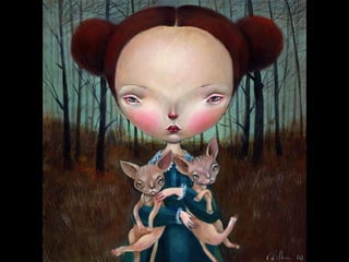 Delicate Character- Illustration of Dilka Bear | PPSX