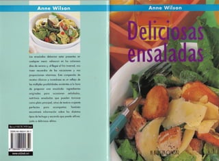 Deliciosas ensaladas   anne wilson