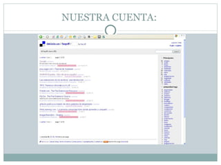 NUESTRA CUENTA:  
