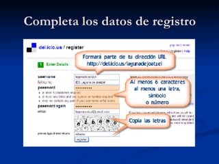 Del.icio.us Qué es y cómo usarlo