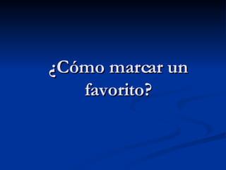 Del.icio.us Qué es y cómo usarlo