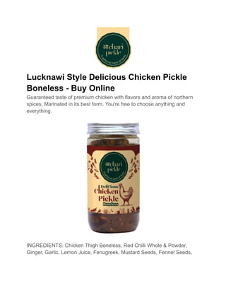 Delicious Chicken Pickle Boneless.pdf