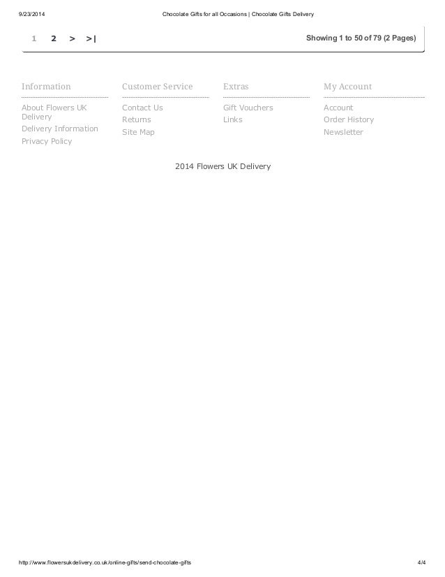 Delicious Chocolate Gift Delivery Flowers UK Delivery