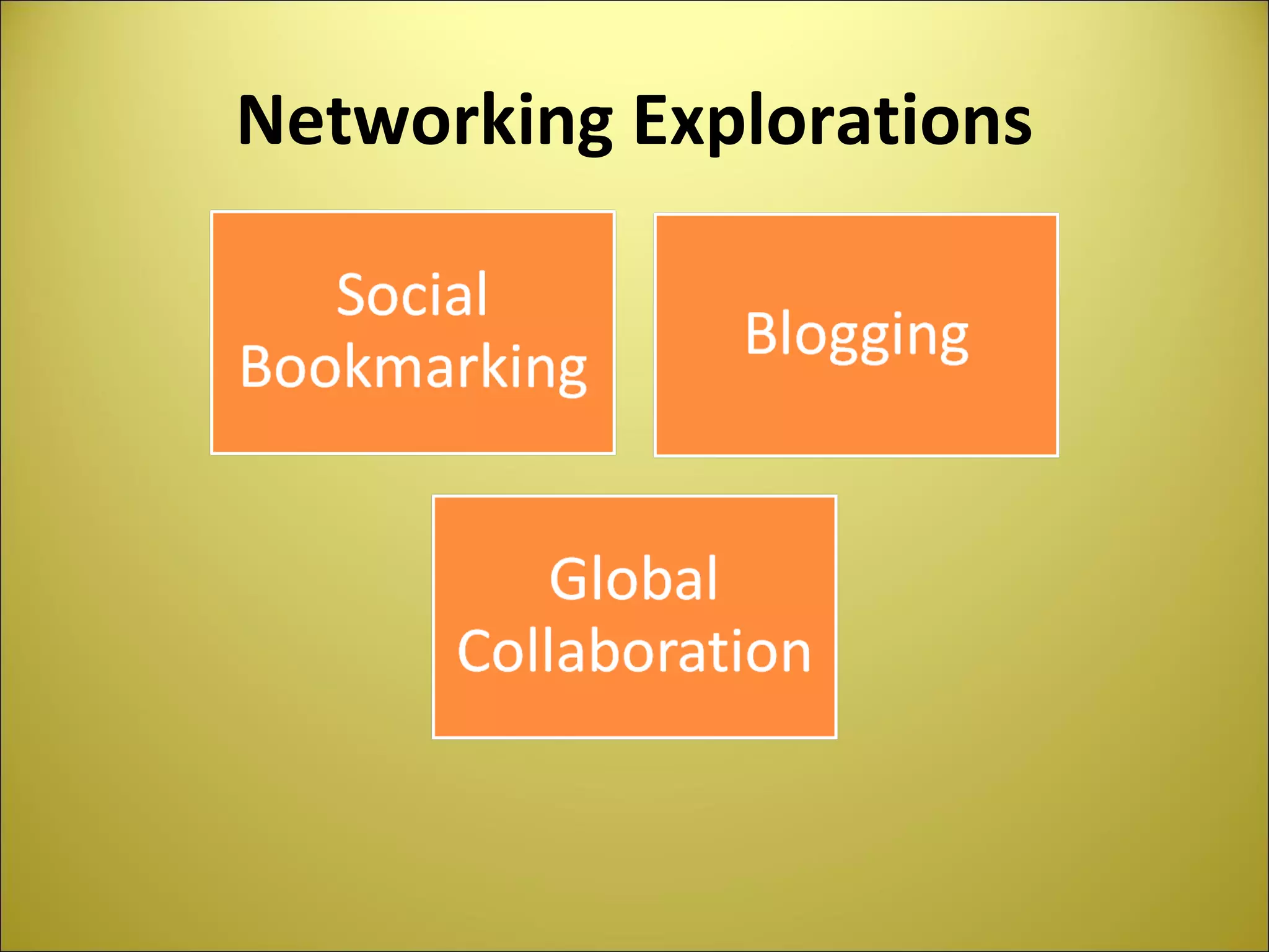 Networking Explorations