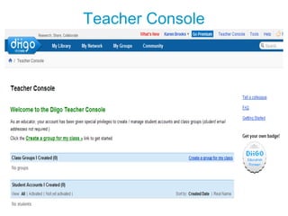 Teacher Console
 