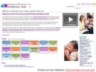 The Evidence Hub: Harnessing the Collective Intelligence of Communities to Build Evidence-Based Knowledge
