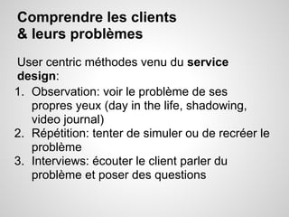 De l'idee au produit - workshop for Telecom ParisTech