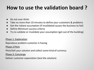 De l'idee au produit - workshop for Telecom ParisTech