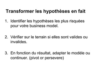 De l'idée au produit: Lean Startup Telecom ParisTech Workshop #3