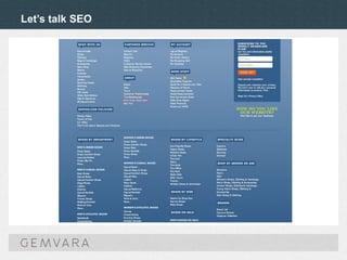 Let’s talk SEO
 