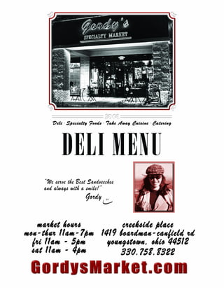 Deli menu 3 9-13