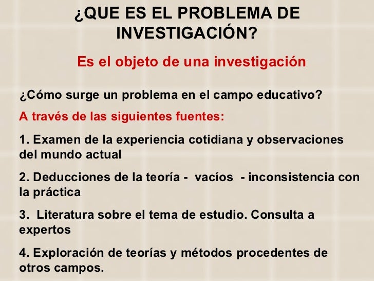 Delimitacion Problema