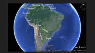 Guiana
Francesa
SurinameVenezuela
Colômbia
Equador
Peru
Bolívia
C
h
i
l
e
Uruguai
 