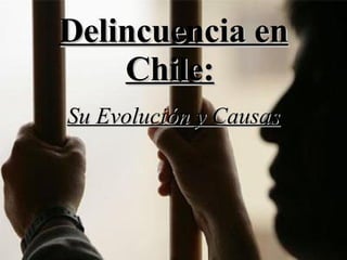 Delincuencia en Chile:   Su Evolución y Causas 