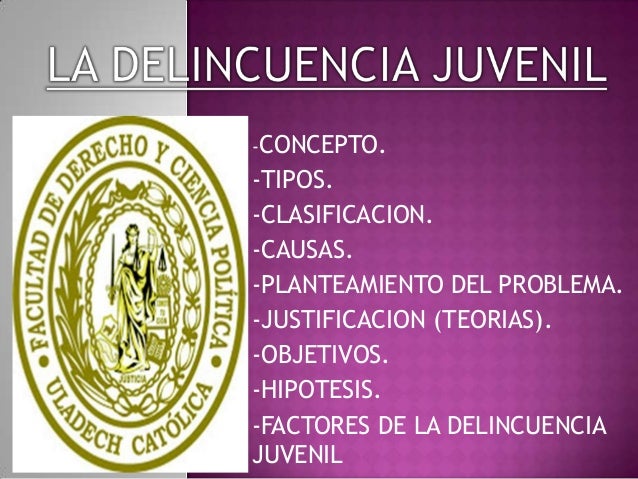 DEFINICION DELINCUENCIA JUVENILE PDF DOWNLOAD DEFINICION DELINCUENCIA JUVENILE PDF DOWNLOAD