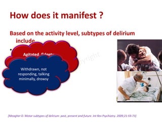 delirium medical condition in detail clinical | PDF