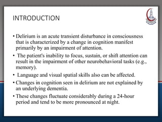 Delirium | PPTX