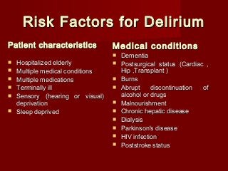 Delirium | PPT