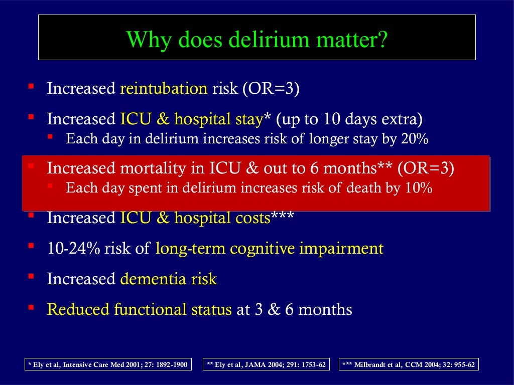 Delirium in ICU By Dr.Tinku Joseph